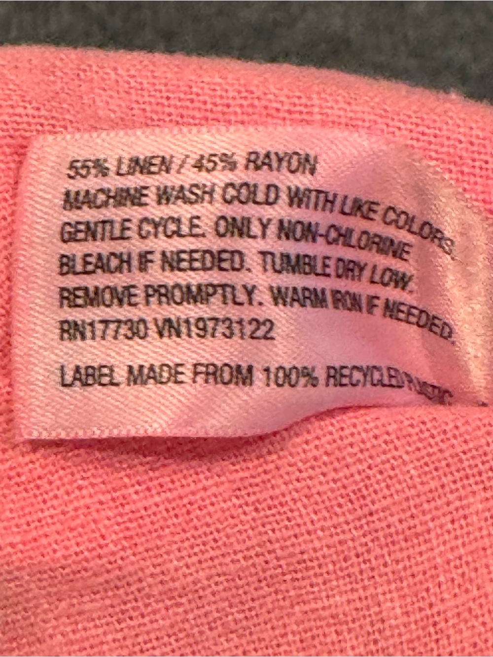 Universal Thread Pink Drawstring Linen-Blend Shorts Womens Small S - Picture 7 of 7